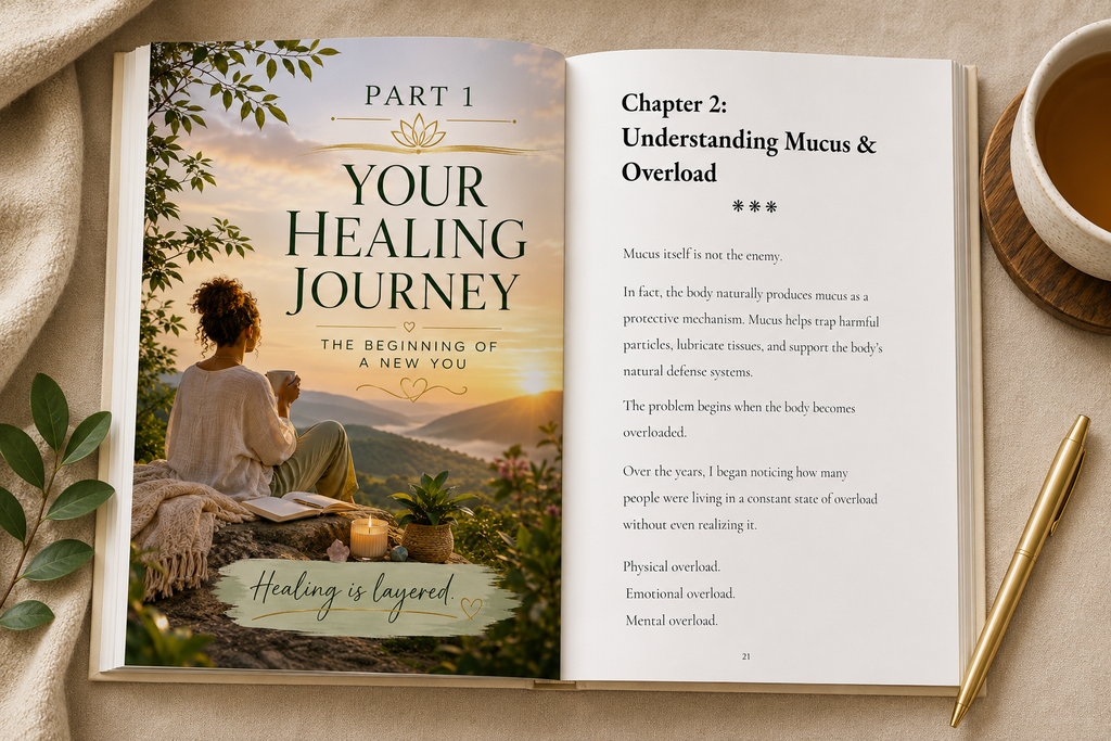 Healing Is Layered
Reduce Excess Mucus, Calm the Nervous System & Reconnect with Yourself Naturally (digital ebook)