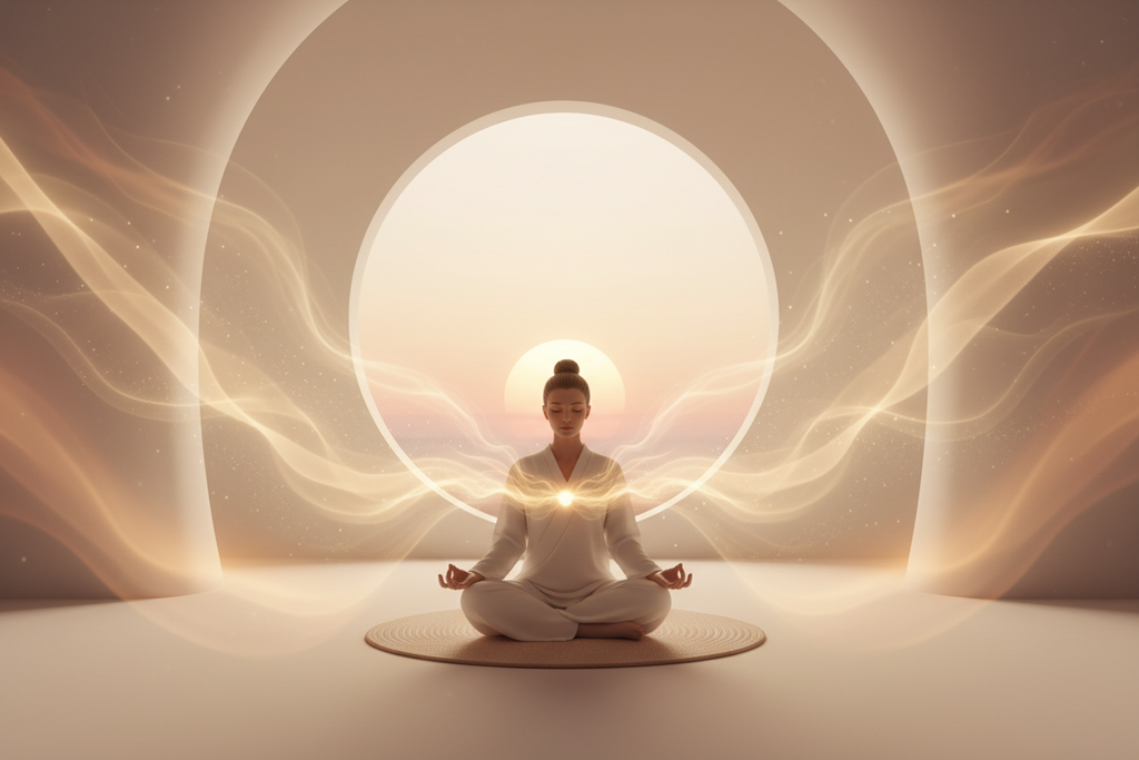 meditation soft glow