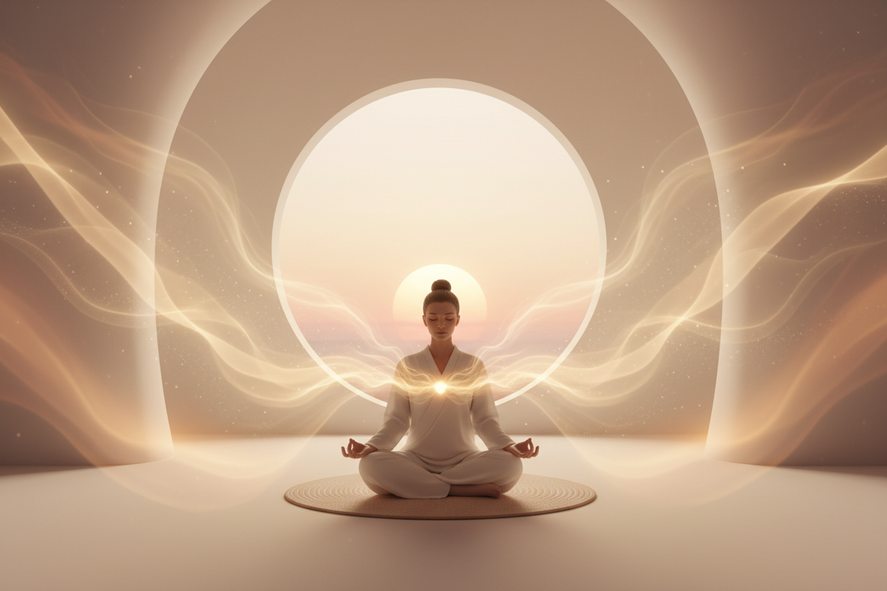 meditation soft glow