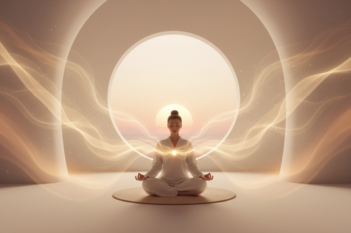 meditation soft glow